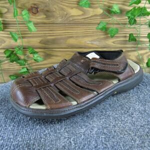 Backroads Men's Fisherman Brown Leather Size 11 Medium‎ Gently Used 2025